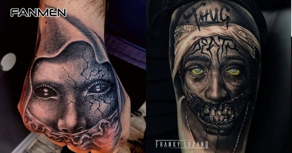 Hình xăm 3D kinh dị, rùng rợn 3