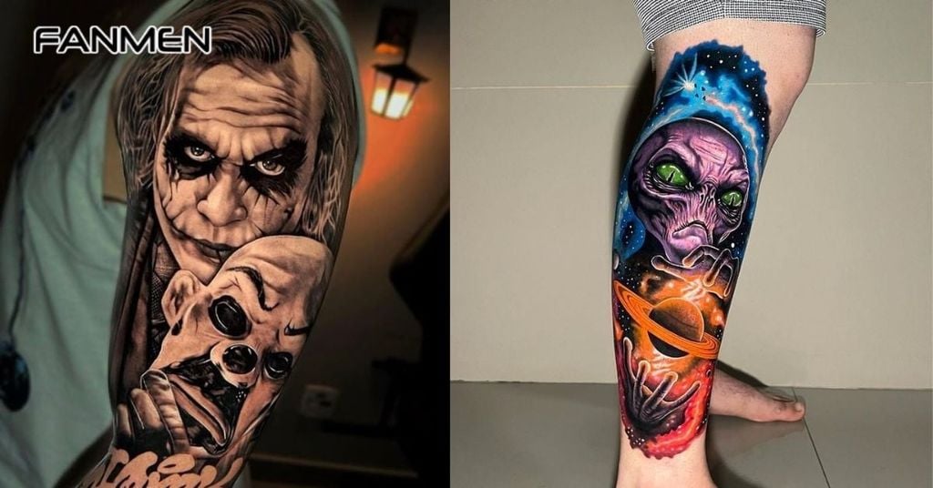 Hình xăm 3D kinh dị, rùng rợn 6