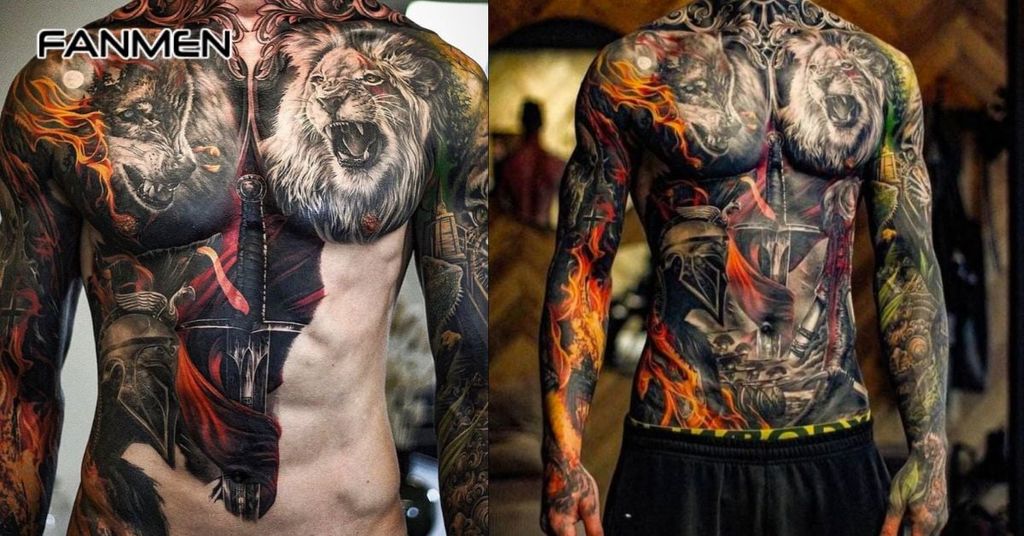 Hình xăm chủ đề thần thoại Hy Lạp/Bắc Âu 3