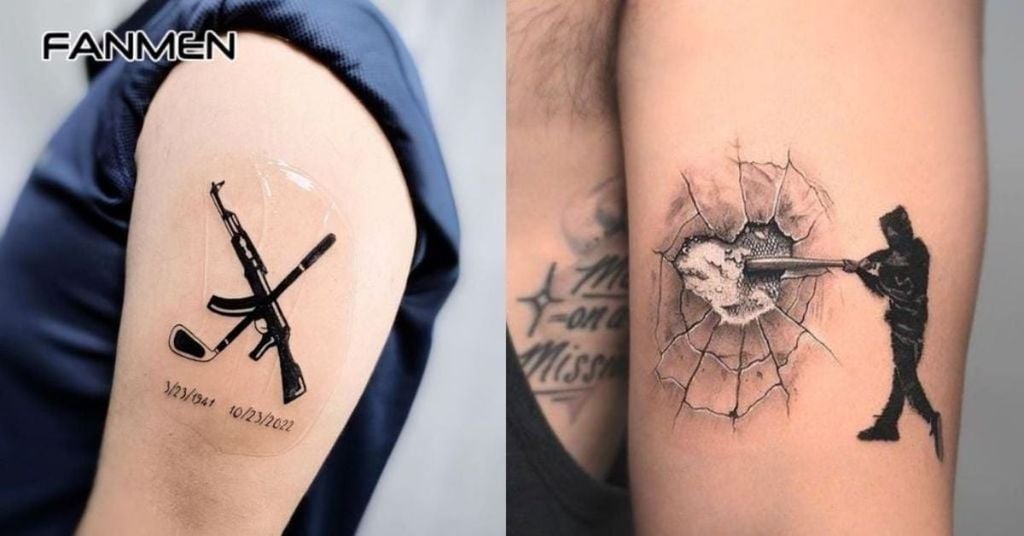 Tại sao nam giới lại thích xăm hình ở bắp tay