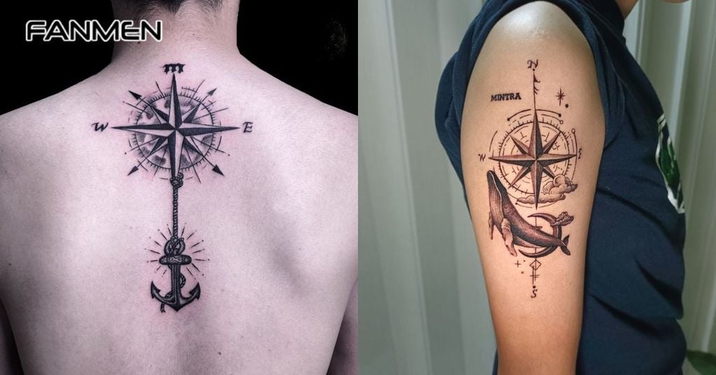 Hình xăm biểu tượng định hướng 3