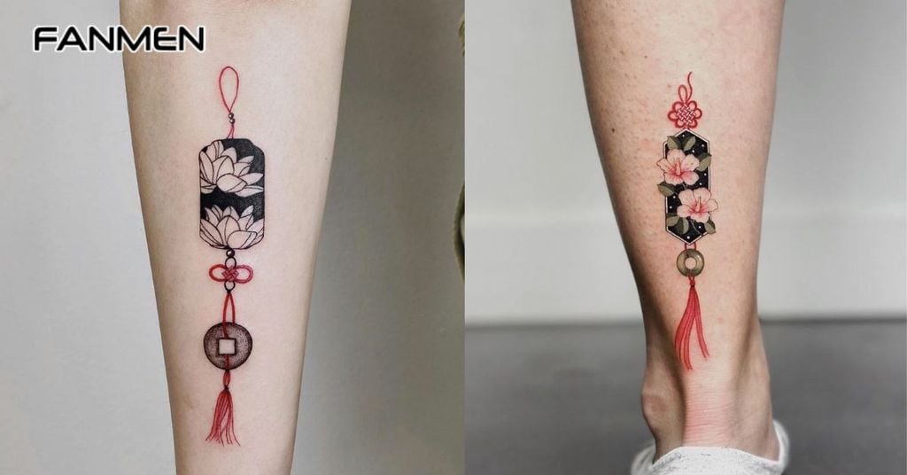 Hình xăm biểu tượng may mắn 4