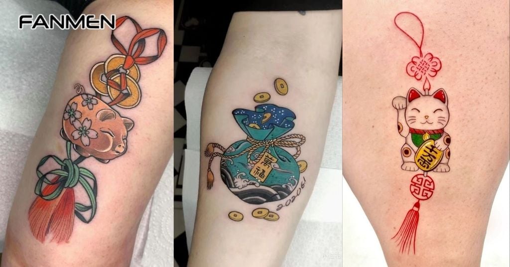 Hình Xăm Biểu Tượng May Mắn 2