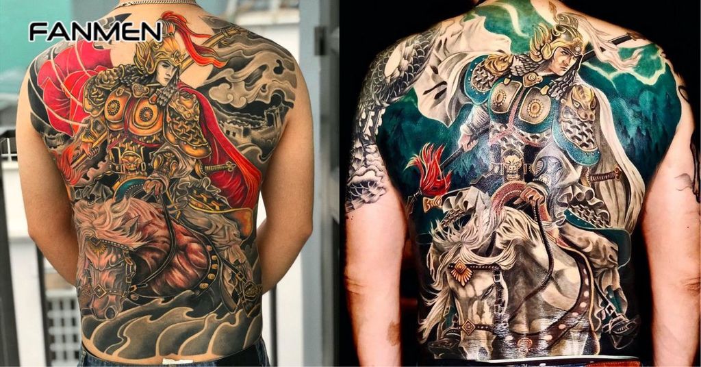 Hình xăm bít lưng đẹp cho nam 8