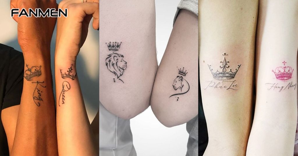 Hình xăm cặp đơn giản, tinh tế 4