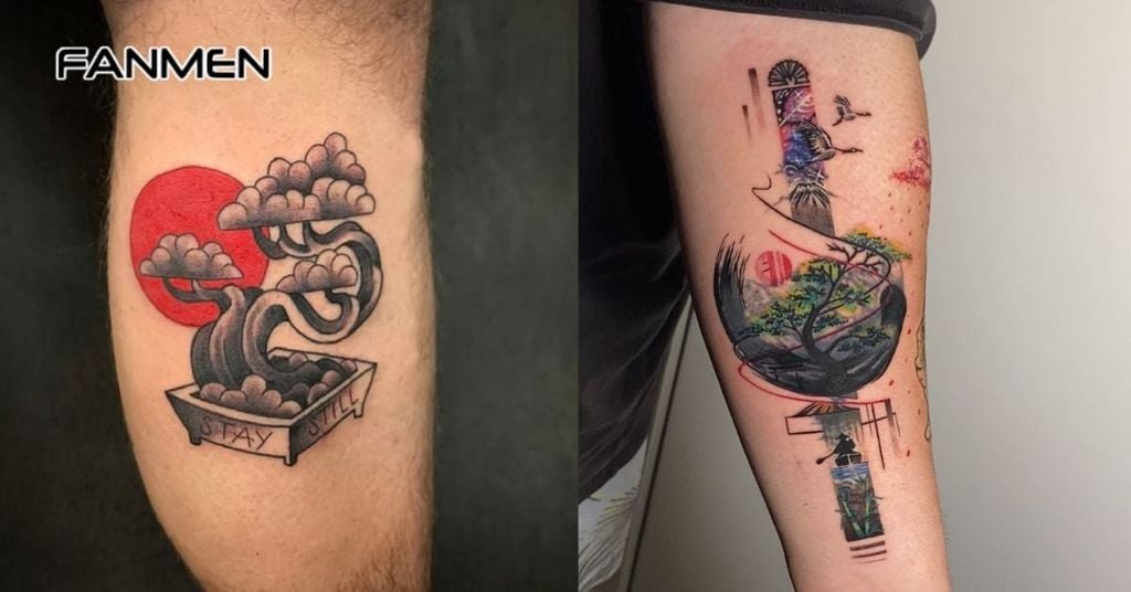 Hình xăm cây cối và hoa lá