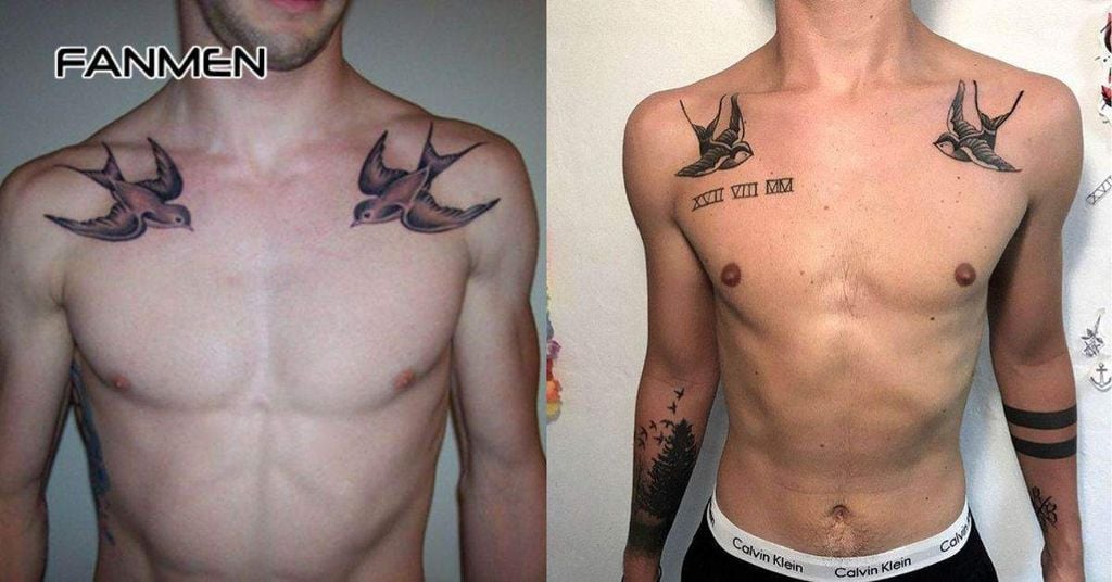 Hình xăm chim, đôi cánh