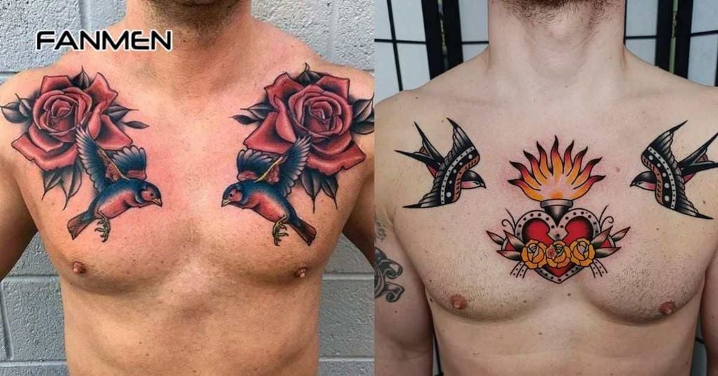 Hình xăm chim, đôi cánh