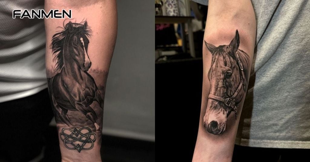 Hình xăm may mắn cho nam mệnh Hoả