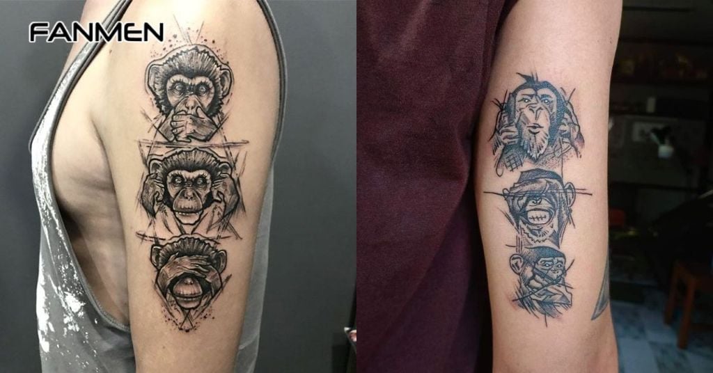 Hình xăm may mắn cho nam mệnh Kim