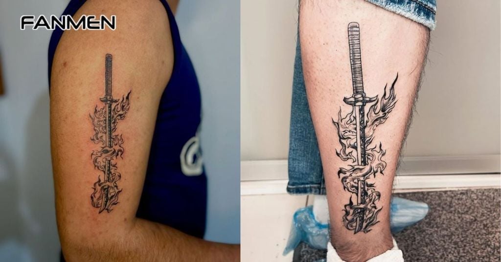 Hình xăm may mắn cho nam mệnh Kim