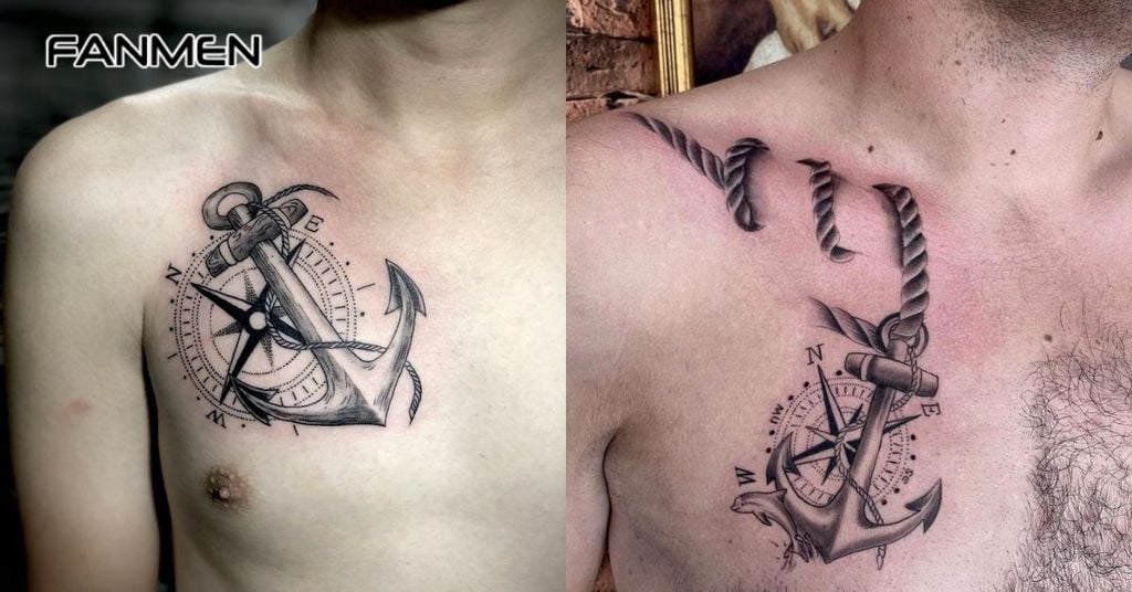 Hình xăm may mắn cho nam mệnh Kim