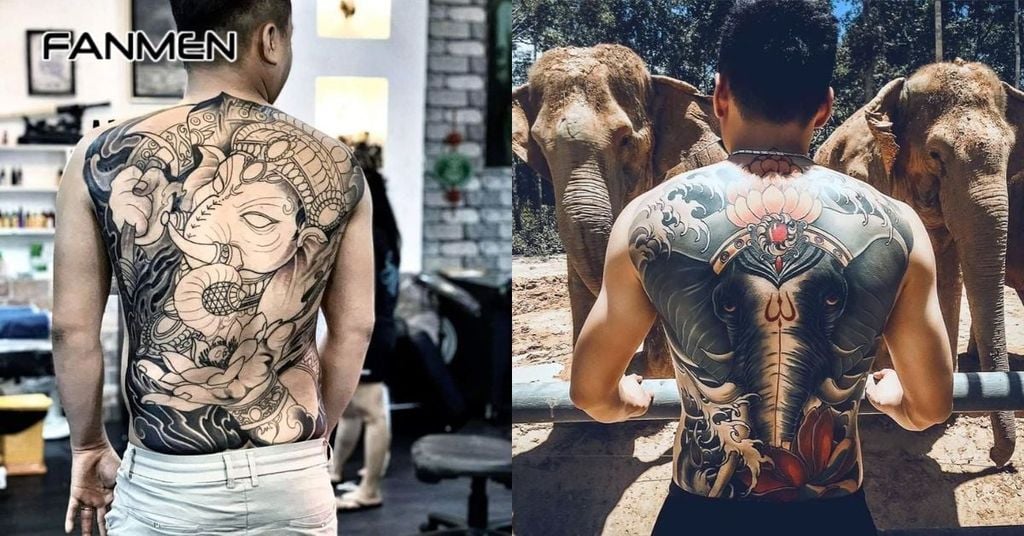 Hình xăm may mắn cho nam mệnh Kim