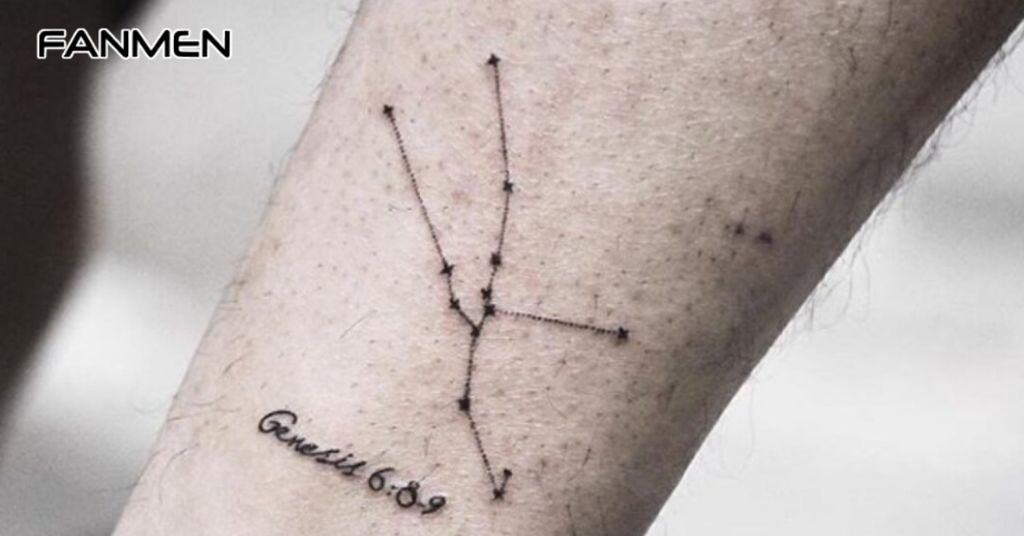 Hình Xăm Chòm Sao Kim Ngưu 1