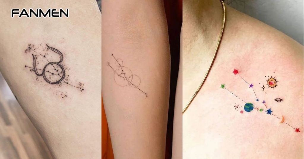 Hình Xăm Chòm Sao Kim Ngưu 3