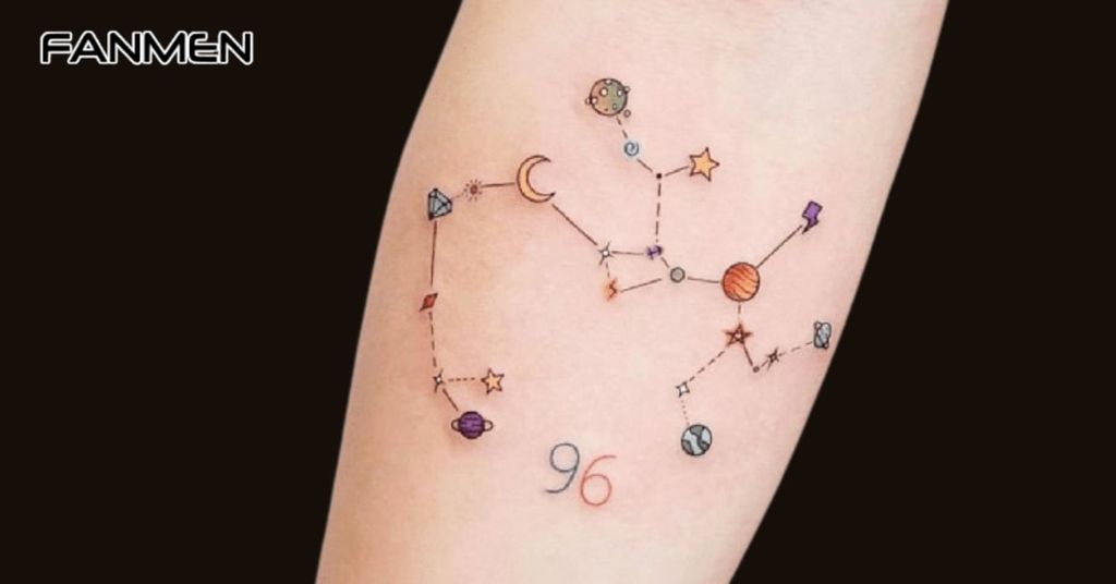 Hình Xăm Chòm Sao Xử Nữ