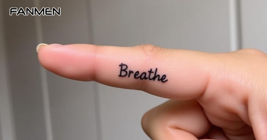 Hình Xăm Chữ Cá Tính Và Mạnh Mẽ 1