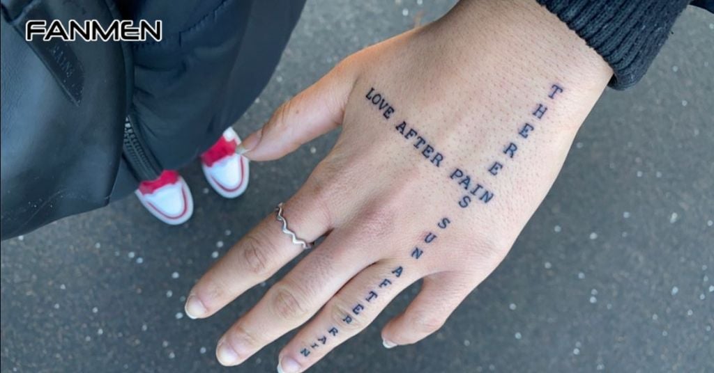 Hình Xăm Chữ Cá Tính Và Mạnh Mẽ 5