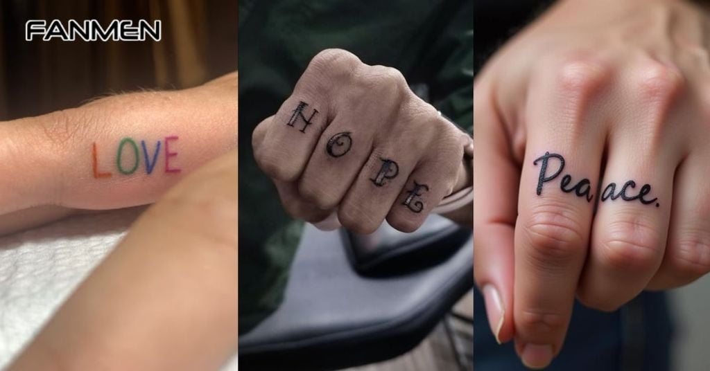 Hình Xăm Chữ Cá Tính Và Mạnh Mẽ