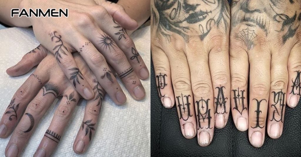 Hình Xăm Chữ Kết Hợp Biểu Tượng 3