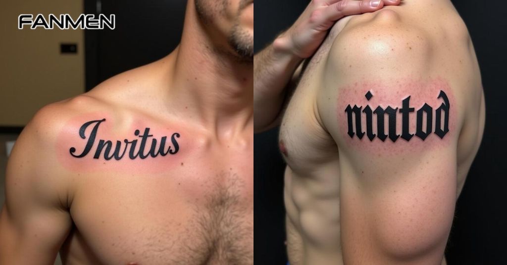 Hình Xăm Chữ Latin 3