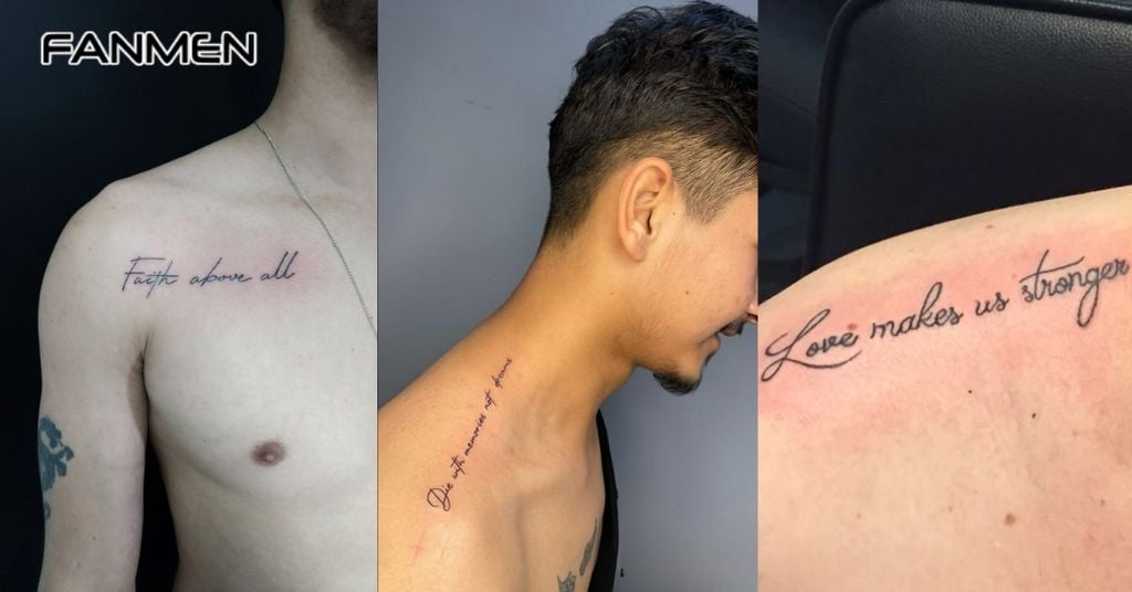 Hình xăm chữ tiếng Anh 2