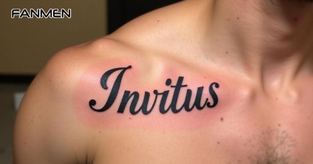 Hình xăm chữ tiếng Latinh cổ điển 1