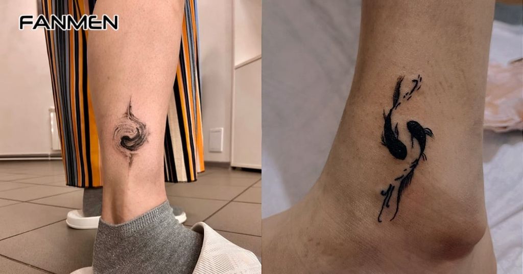 Hình Xăm Cổ Chân Nam Văn Hóa 1