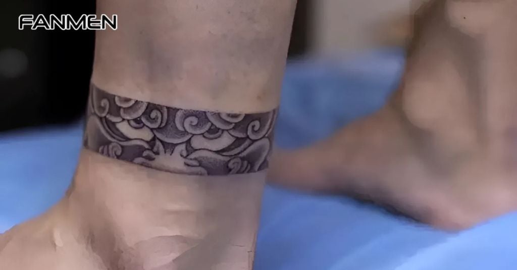 Hình Xăm Cổ Chân Nam Văn Hóa 2