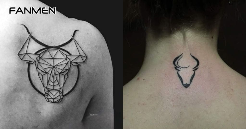 Hình Xăm Con Bò Tót 3