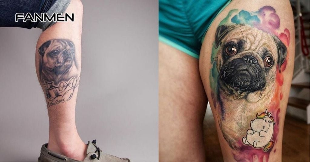 Hình xăm chú chó