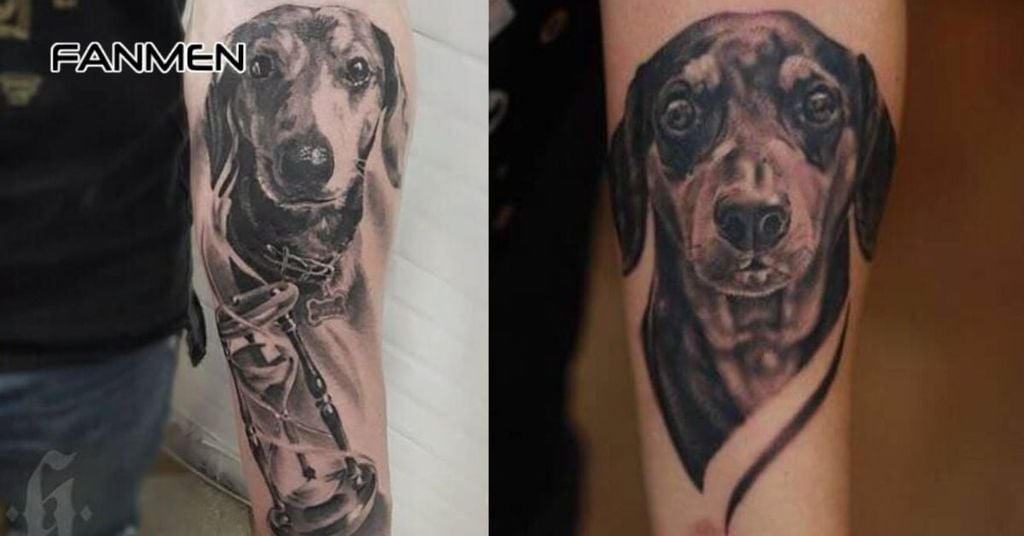 Hình xăm chú chó