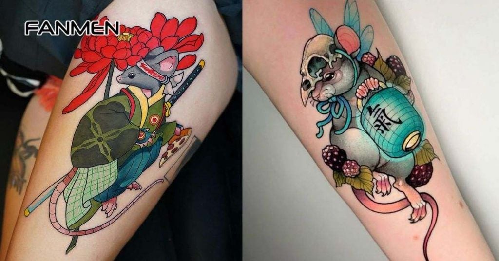 Hình xăm con chuột