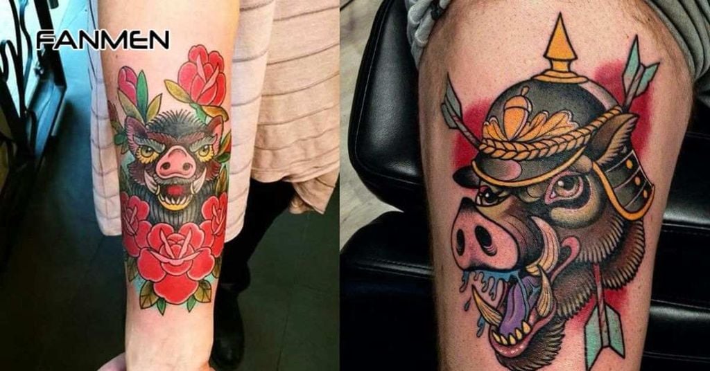 Hình xăm con Lợn