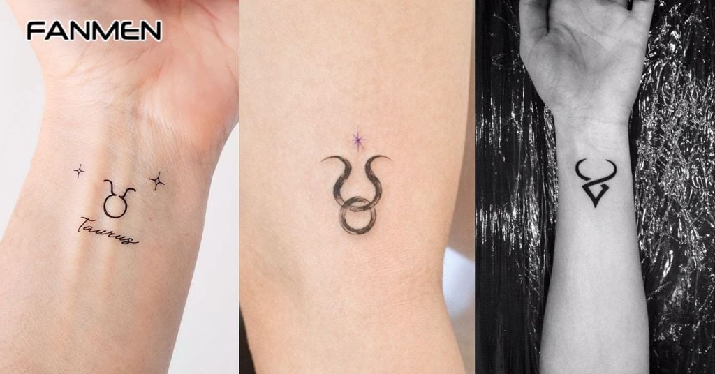 Hình Xăm Cung Kim Ngưu Đơn Giản 3