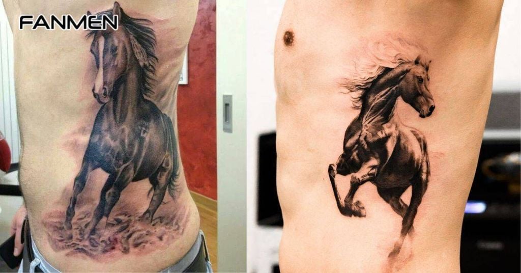 Hình xăm động vật mạnh mẽ