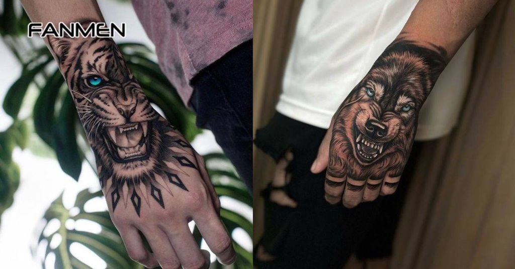 Hình xăm nghệ thuật đẹp cho nam về động vật