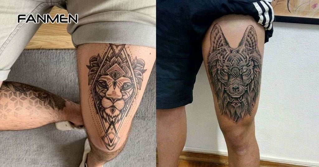 Hình xăm nghệ thuật đẹp cho nam về động vật