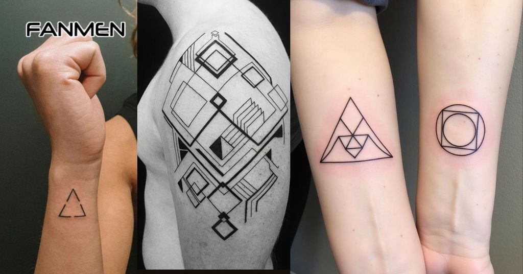 Hình Xăm Đường Nét, Hình Khối 4