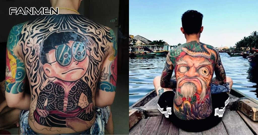 Hình xăm full lưng đẹp cho nam mẫu 32