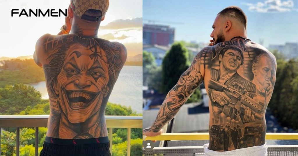 Hình xăm full lưng đẹp cho nam mẫu 33