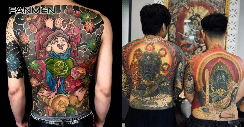 Hình xăm full lưng đẹp cho nam mẫu 38