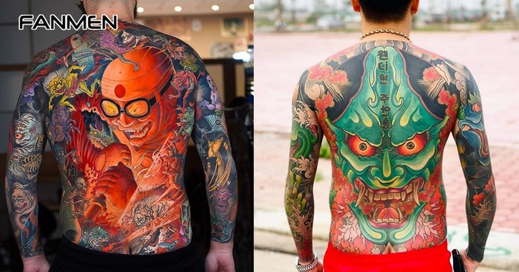 Hình xăm full lưng đẹp cho nam mẫu 39