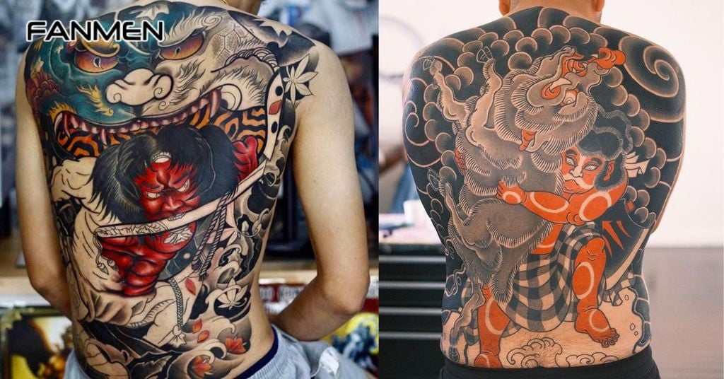 Hình xăm full lưng đẹp cho nam mẫu 40