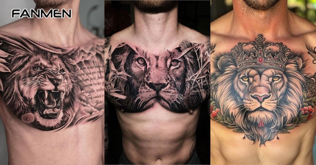 Hình Xăm Full Ngực Phong Cách Âu Mỹ