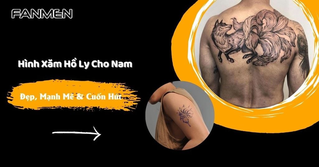 Hình xăm hồ ly cho nam