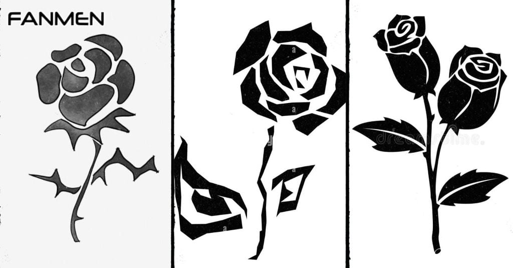 Hình Xăm Hoa Hồng Ở Cổ Cho Nam Mẫu 4