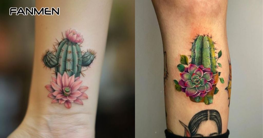 Hình xăm hoa mini 4