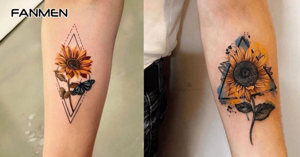 Hình xăm hoa mini 5