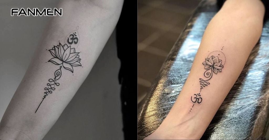 Hình hoa sen chữa phạn 4